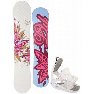 LTD Betty Womens 149 cm Snowboard and Flow Muse Bindings