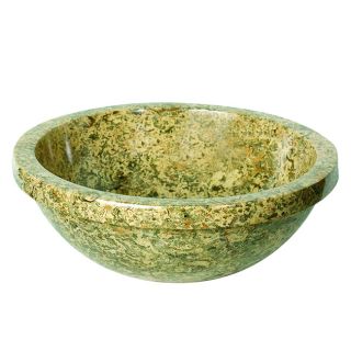 Marble Round Lip Edge Fossil Marble Vessel Today $284.99