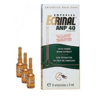 Ecrinal Hair Ampoules ANP 40   8 x 5ml Beauty