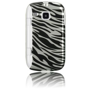 Luxmo Zebra Snap on Protector Case for Samsung DoubleTime/ I857