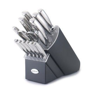 Anolon Advanced Stainless Steel 15 Piece Knife Set with