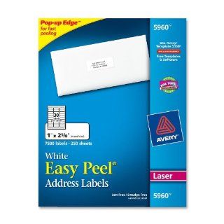 Avery Easy Peel Address Labels for Laser Printers, 1 x 2
