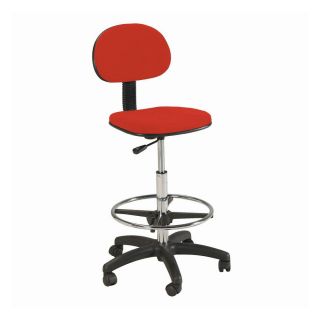 Offex Stiletto Red Drafting Chair Today $119.99