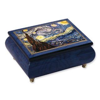 Van Gogh Starry Night Masterpiece Music Box: Jewelry