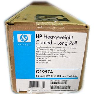 HP Q1957A InkJet 60 inch x 225 foot Printer Paper Roll
