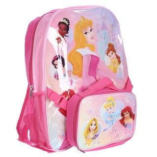 Disney Princesses Backpack with Lunch Tote