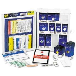 Labeled Metal First Aid Kit 112 piece with SmartTab ezRefill System