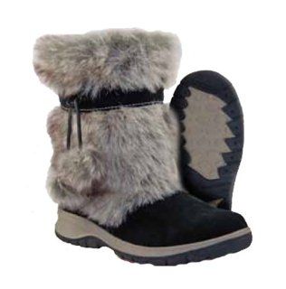 Itasca Womens Inuit Winter Snow Boot   Black Shoes