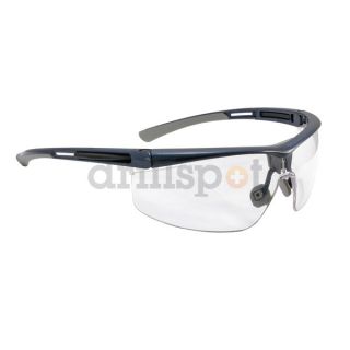 North By Honeywell T5900WBL Safety Glasses, Clear Lens, Half Frame