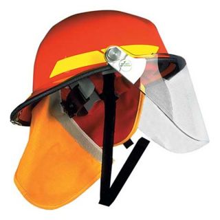 Bullard PX ORANGE Fire Helmet, Orange, Modern