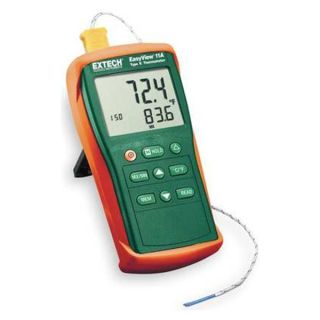 Extech EA11A Thermocouple Thermometer, 1 Input, Type K