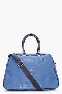 Diesel Blue Fonzie Travel Bag for men