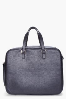 Yves Saint Laurent Black Ycone Laptop Bag for men