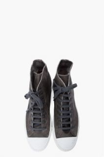 Common Projects Dark Grey Ss12 Edition Sneakers for men