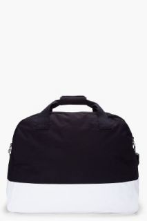 KRISVANASSCHE Black Coated Duffle Bag for men