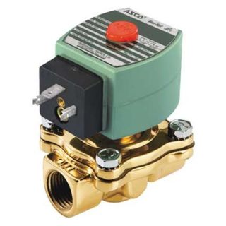 Asco SC8210G009 Solenoid Valve, NC, 3/4 In, Brass Be the first to