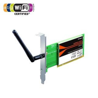 Carte réseau PCI WiFi 802.11g/n 150 Mbps   Connectivité  PCI