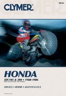Honda ATC 185 200 1980 86 Clymer Repair Manual : 