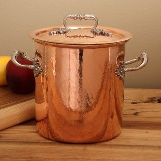 Ruffoni Hammered Copper 3.5 quart Soup Pot