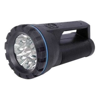 Westward 5RHT7 Industrial Flashlight, D, LED, Black