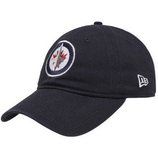 NHL New Era Winnipeg Jets Navy Blue Basic Logo Slouch