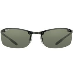  Ban Mens RB 8305 Carbon Fiber 122/9A Dark Carbon Sport Sunglasses