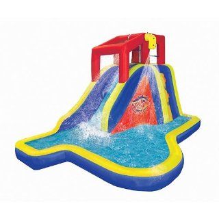 Banzai Splash Blast Water Slide: Toys & Games