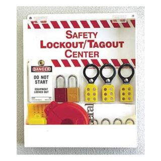 Prinzing LC744E Safety Lockout/Tagout Center, Unfilled