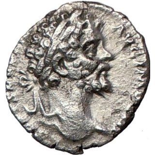 SEPTIMIUS SEVERUS 196AD Rare Ancient Silver Roman Coin FORTUNA LUCK
