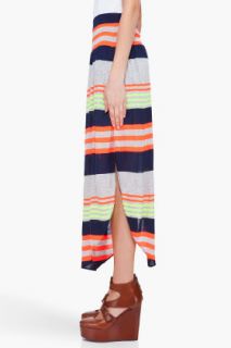 Marc By Marc Jacobs Flash Stripe Jersey Skirt for women