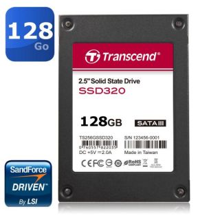 Transcend 128Go SSD 2,5 SSD320   Achat / Vente DISQUE DUR SSD