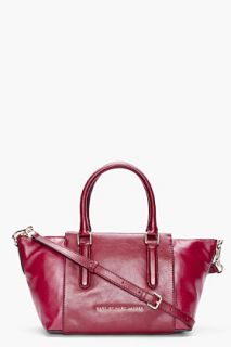 Marc By Marc Jacobs Medium Maroon Burg Boxer Tote for women
