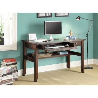 Computer and Writing Desk with Pullout Keyboard Drawer Today $469.00