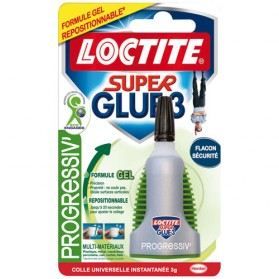 Colle Super glue3   progressiv control   3 g   Achat / Vente COLLE