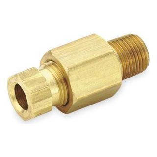 Parker 68HD 2 2 Male Connector, 1/8 In, Brass, PK 10