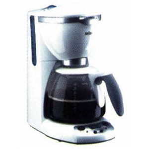 Gillette KF580 WH 10 Cup White Deluxe Coffee Maker