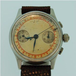 Vintage/Antique watch Unknown Swiss Made Stainless Steel, Chronograph