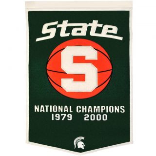 Michigan State Spartans NCAA Basketball Dynasty Banner