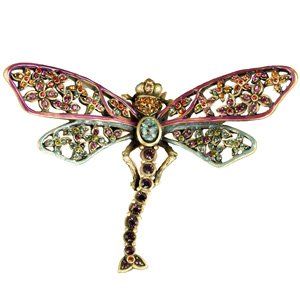 Jay Strongwater Lisbeth Dragonfly Pin Jewelry