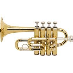 Bach 196 Stradivarius Series Bb/A Piccolo Trumpet (Silver