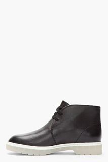 Alexander Wang Black Leather Lee Chukka Boots for women