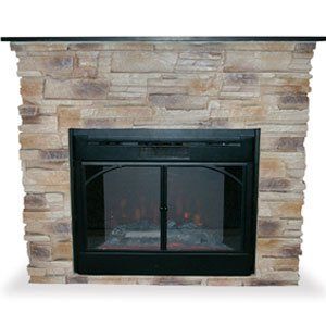 UniFlame EF700SP Electric Indoor Fireplace With Surround