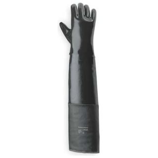Ansell 19 026 Chemical Resistant Glove, 26" L, Sz 10, PR