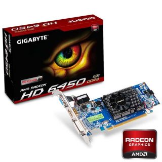 Gigabyte AMD Radeon HD6450 1Go DDR3 OC   Achat / Vente CARTE GRAPHIQUE
