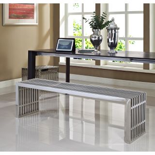 Gridiron Style Stainless Steel Small and Large Bench Set Today $749