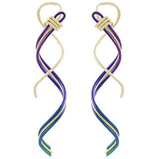 Goldfill, Alloy and Niobium Spiral Earrings Today $22.99 5.0 (1