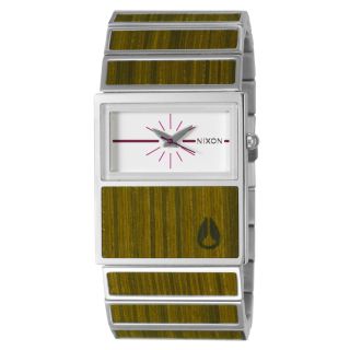 Nixon Womens Stainless Steel and Wood Chalet Watch Today $134.99