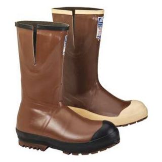 Servus By Honeywell 22234/13 Knee Boots, Men, 13, Steel Toe, Brn, 1PR