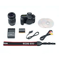 Canon EOS 60D EF S 18MP Digital SLR Camera with 18 135mm IS Lens
