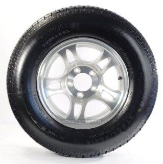eCustomRim Trailer Tire + Rim ST205/75D14 F78 14 14 5 Lug Hole Wheel